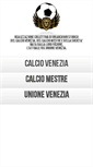Mobile Screenshot of calciovenezia.com